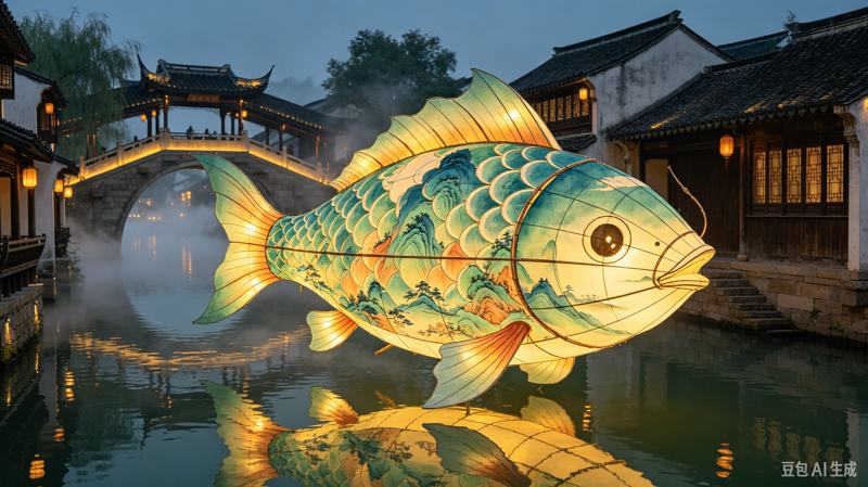 鱼灯主题创意作品 7